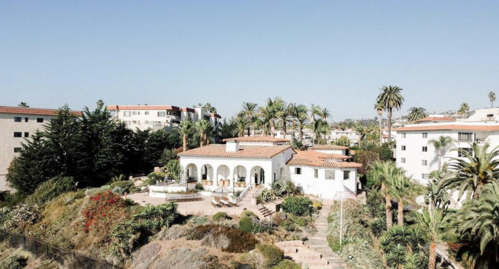 outdoor los angeles california wedding venue