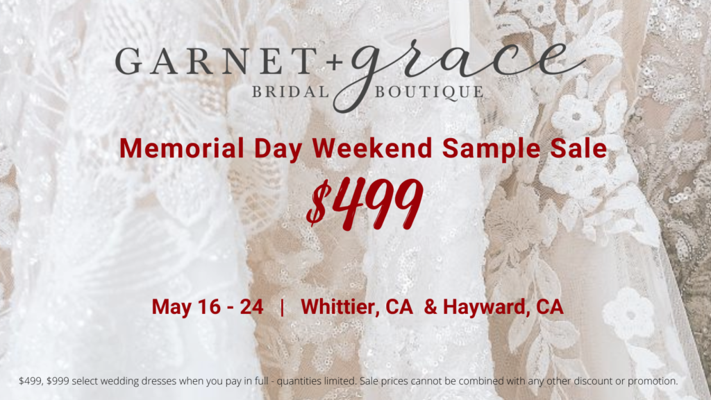 cheap wedding dress sample sale in whittier california and hayward california bridal shop