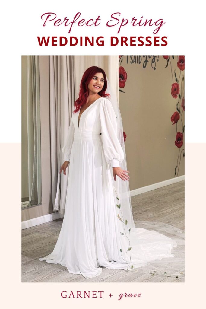 perfect spring wedding dresses whittier california bridal store