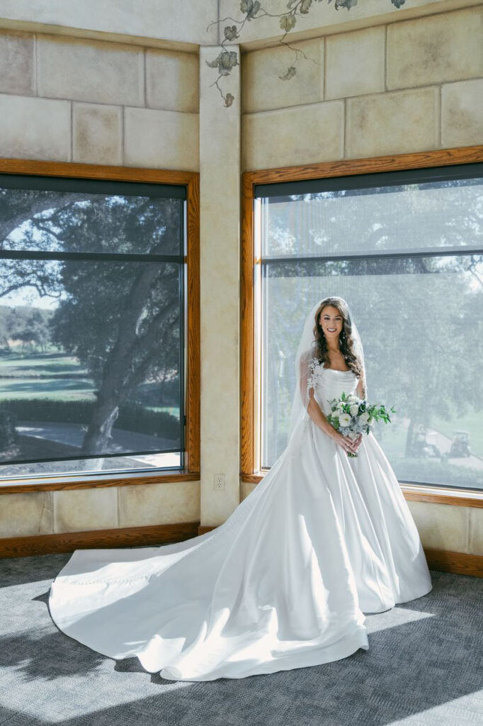 off the rack ballgown wedding dress whittier california bridal store