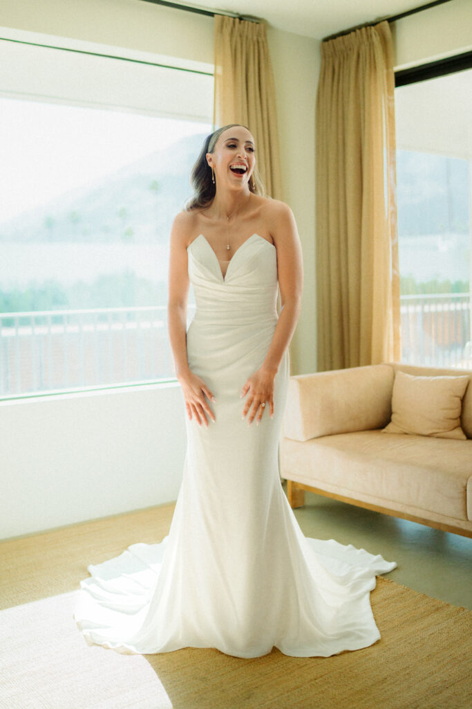 simple off the rack mermaid wedding dress