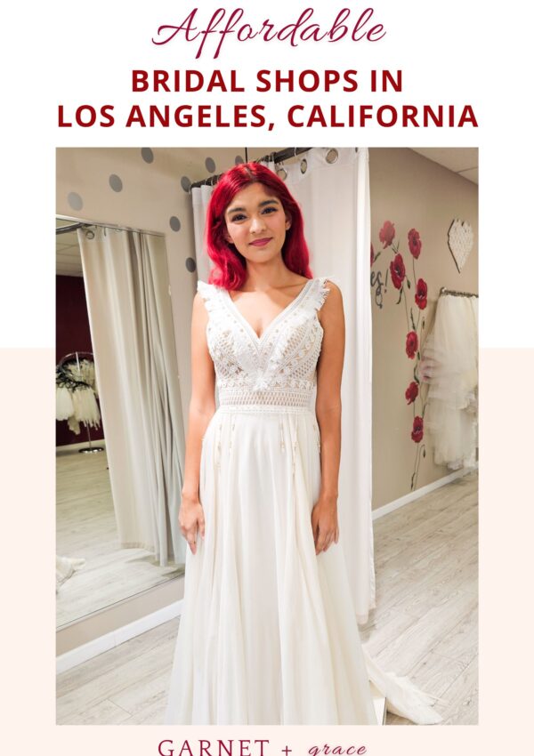 An Affordable Bridal Shop in Los Angeles Area