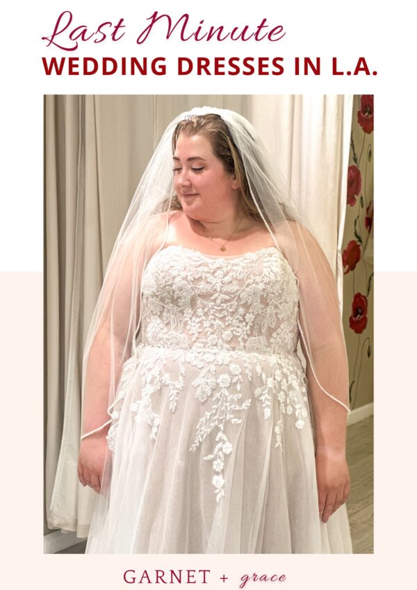 Last Minute Wedding Dresses in Los Angeles
